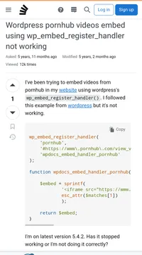 Unanswered Stack Overflow Question