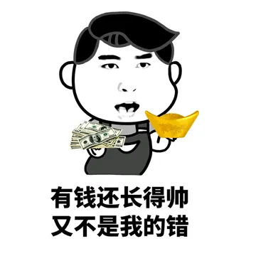 有钱还长得帅 又不是我的错