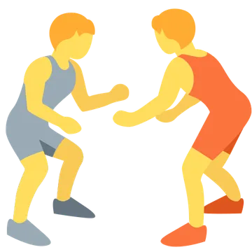 People wrestling