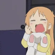 打哈欠（小女孩）