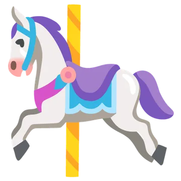Carousel horse