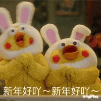 新年好吖.新年好咩!(鹦鹉兄弟)