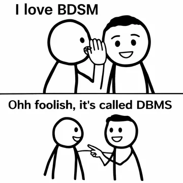 It's DBMS...