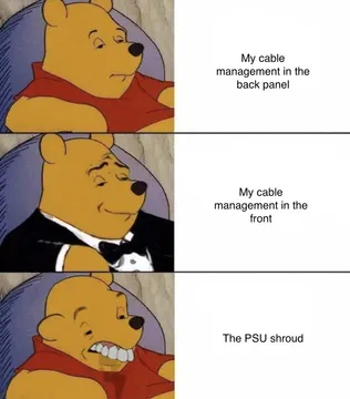 Cable Management Be Like
