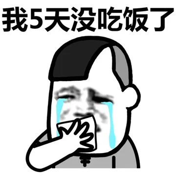 我5天没吃饭了