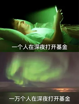 一个人在深夜打开基金 一万个人在深夜打开基金 绿光