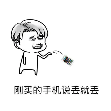 刚买的手机说丢就丢（iphone）