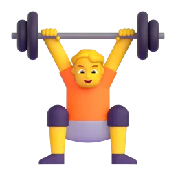 Person lifting weights