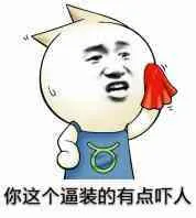 你这个逼装的有点吓人