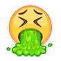 呕 吐了（黄脸表情包）