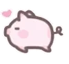 小猪爱心