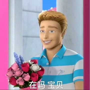 在吗 宝贝（芭比娃娃表情包）