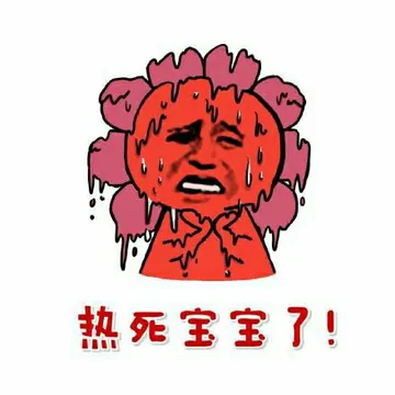 热死宝宝了！（金馆长脸热红了）