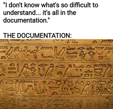 Documentation Written By The Guy Who Quit Last Week