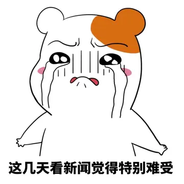 这几天看新闻觉得特别难受