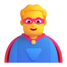 Man superhero