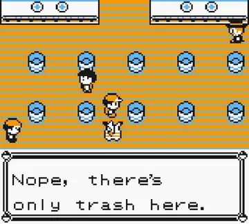 Nope, there's only trash here