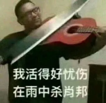 我活得好忧伤在雨中杀萧邦