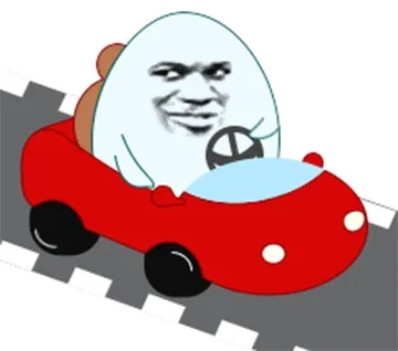 教皇小人开车