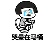 哭晕在马桶