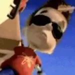 jimmy cool walk GIF Template