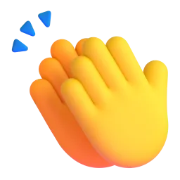 Clapping hands
