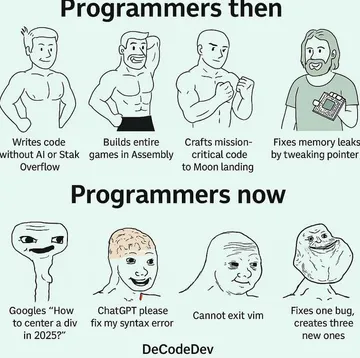 The Difference: Programmers Then Vs. Now