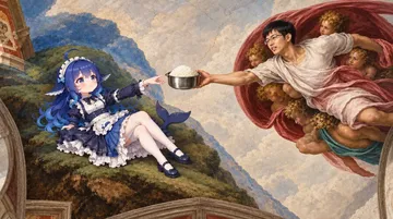 The Creation of Deepseek Girl（创造鲸鱼娘）