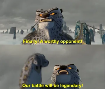 Finally worthy opponent
