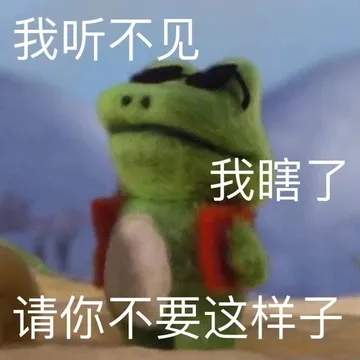 我听不见我瞎了请你不要这样子