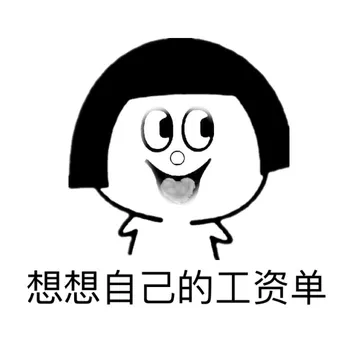 想想自己的工资单