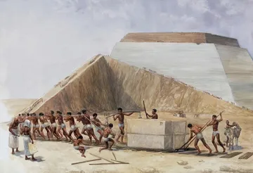 pyramid building