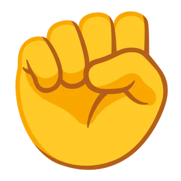 Raised fist