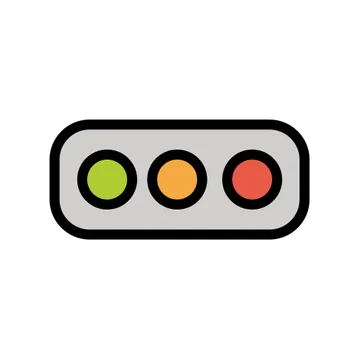 Horizontal traffic light