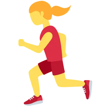 Woman running