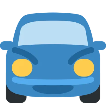 Oncoming automobile