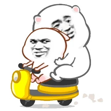 开小电动车载靓仔出去玩