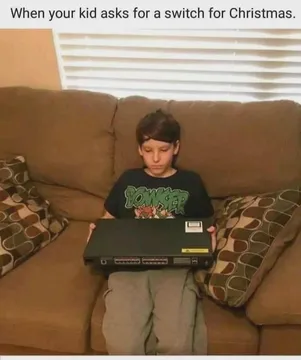 Dad, I Want A Switch For Christmas
