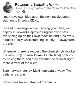 Invalidate Cache By Slapping The Engineer