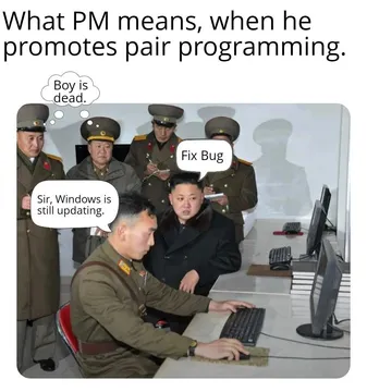 Pair Programming: The Corporate Firing Squad