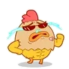 小鸡哭泣的奔跑