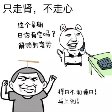 只走肾，不走心