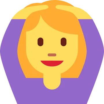 Woman gesturing OK