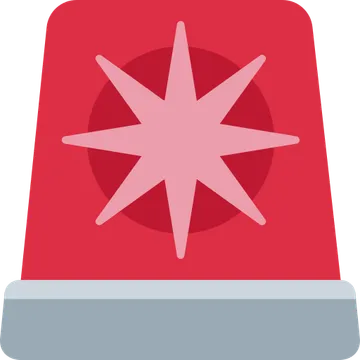 Police car light