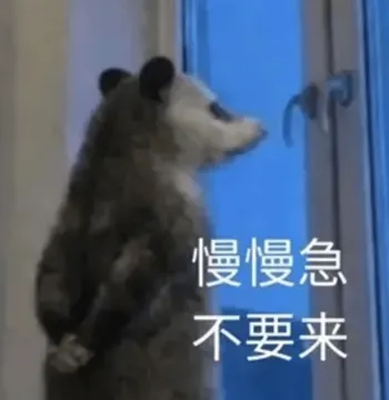 负鼠00003-慢慢急不要来