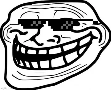 Deal with it trollface