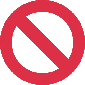 禁止