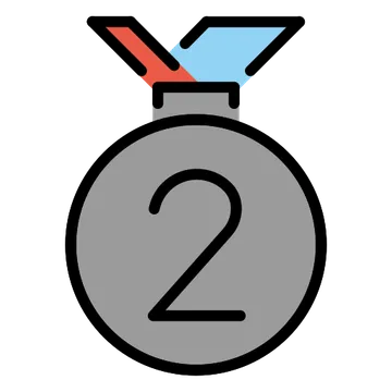 2nd place medal