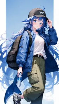 要和肥鱼学姐一起爬山吗