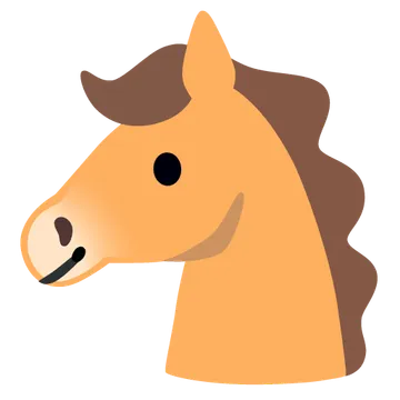 Horse face